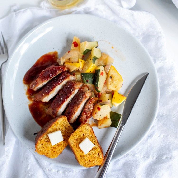 Picture of Honey Baked BBQ Pork Chops 